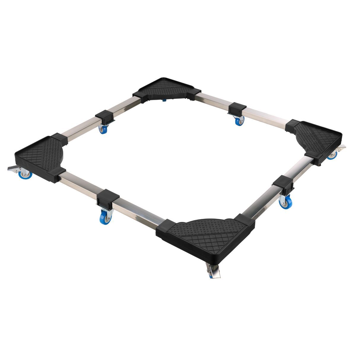 Orca Washer Stand 90–110 cm, 400 kg Load Capacity, Black - WMS13-4