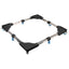 Orca Washer Stand 90–110 cm, 400 kg Load Capacity, Black - WMS13-4