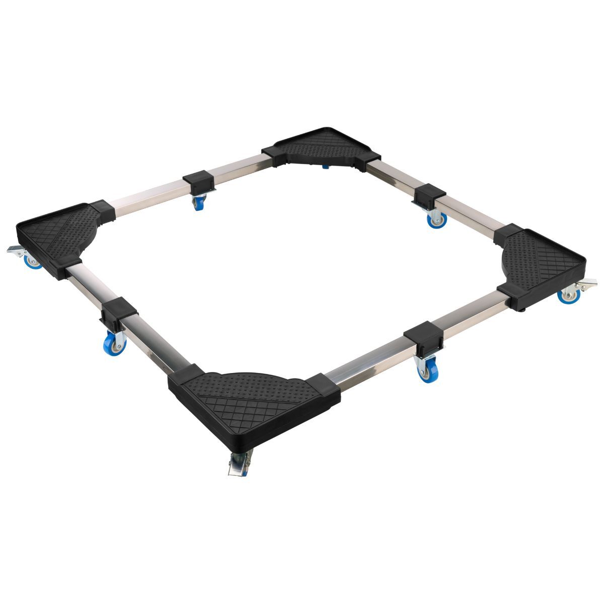 Orca Washer Stand 90–110 cm, 400 kg Load Capacity, Black - WMS13-4