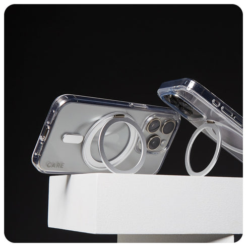 PanzerGlass Feature MagSafe Kickstand Case For Apple iPhone 16 Pro Max - Silver