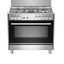 Lagermania 5 Burners Gas Cooker, 90x60cm, TUS95C31DX - Silver