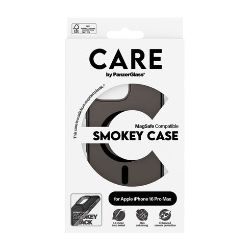 PanzerGlass Flagship Smokey MagSafe Case For Apple iPhone 16 Pro Max - Smokey
