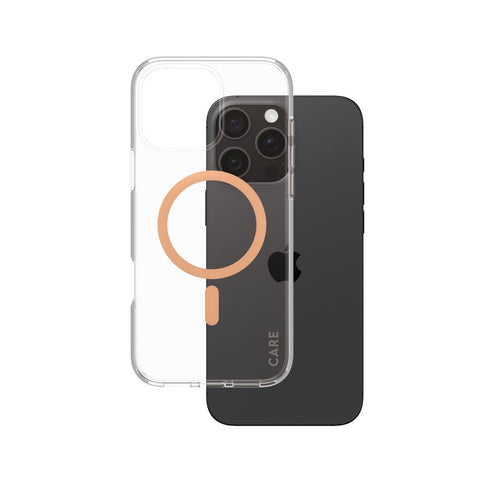 PanzerGlass Urban Combat Flagship MagSafe Case For Apple iPhone 16 Pro Max - Peachy