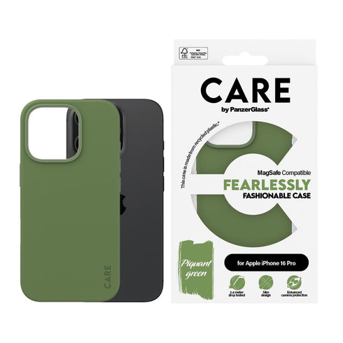 PanzerGlass® Fashion MagSafe Case For iPhone 16 Pro - Green