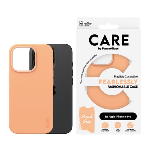 PanzerGlass® Fashion MagSafe Case For iPhone 16 Pro - Peach