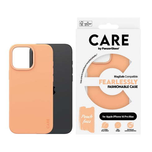 PanzerGlass® Fashion MagSafe Case For iPhone 16 Pro Max - Peach