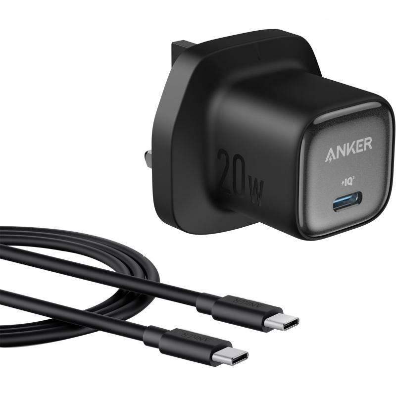 Anker GaN Charger - 20W / USB-C / Black