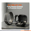 Porodo ACTIVEX Smart Fitness Band & Earbuds- Bluetooth / Black