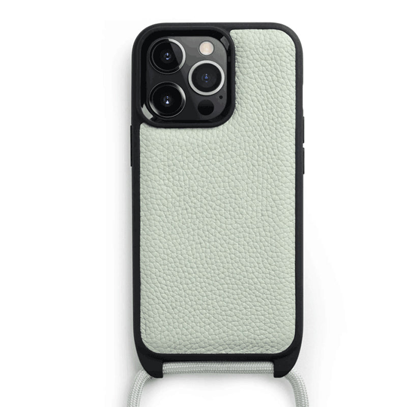 Melkco Stripthing Series Leather Case - Apple iPhone 14 Pro / Silver Grey Accessories > Mobiles & Tablets > Mobiles >