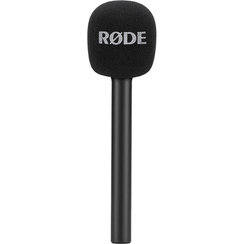 RODE Interview GO Handheld Mic Adapter for Wireless Clip-On Transmitter - Black