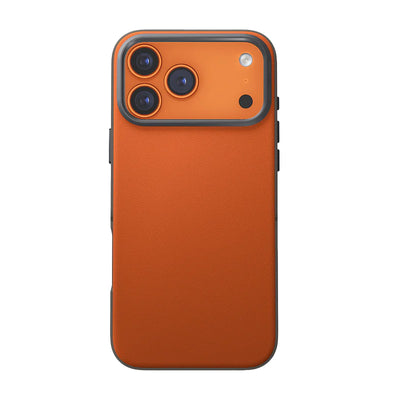 UNIQ Hybrid Lyden DS Magclick Charging Case for Apple iPhone 17 Pro - Flame Orange/Flint Grey
