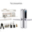 Gopeta TTLock Aluminum Door Lock - Silver