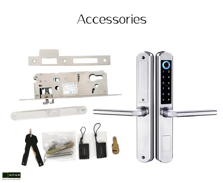 Gopeta TTLock Aluminum Door Lock - Silver