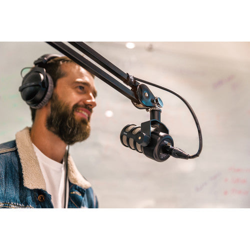 RODE PodMic Dynamic Podcasting Microphone - Black