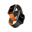 Uniq Revix Reversible Strap for Apple Watch 42/44/45mm - Charcoal Grey / Orange