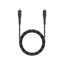 Energea Nyloflex USB-C to Lightning Cable 3M - Black