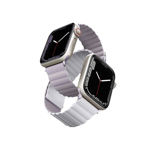 Uniq Revix Reversible Strap for Apple Watch 42/44/45mm - Lilac / White