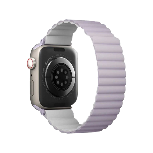 Uniq Revix Reversible Strap for Apple Watch 42/44/45mm - Lilac / White