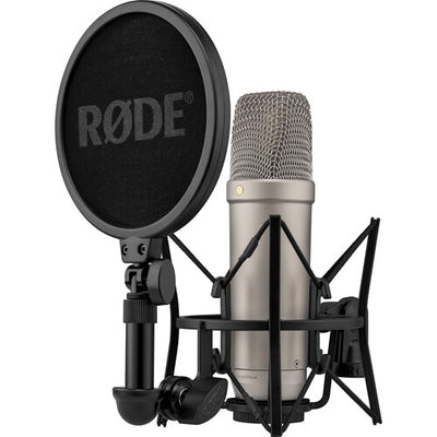 RODE NT1 5th Generation Large-Diaphragm Cardioid Condenser Microphone - Silver