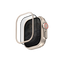 Uniq Optix Duo Pro Glass Protector & Stainless Steel Bezel for Apple Watch Ultra 49mm - Clear