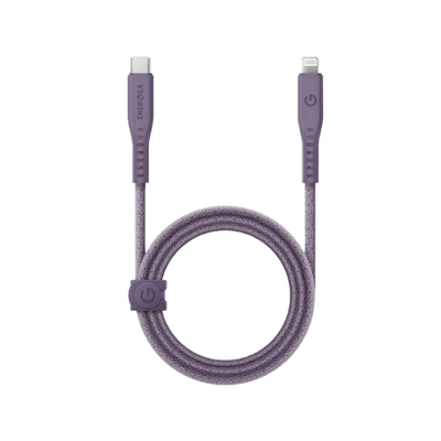 Energea Flow 480Mbps USB-C to Lightning Cable 1.5M - Purple