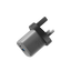 Energea Ampcharge 1-port USB-C and 1-port USB-A 20W GaN Wall Charger - Gunmetal