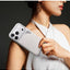 Levelo OPAL MagSafe Hybrid Armor Case For Apple iPhone 18 Pro - Silver