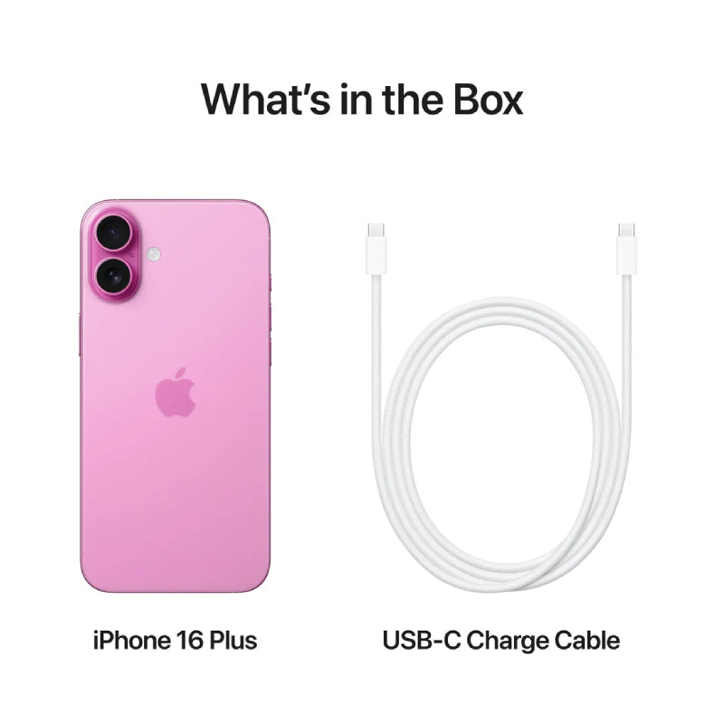 Apple iPhone 16 Plus - 256GB / Pink / 5G / 6.7’’ / Middle East Version Mobiles & Tablets > Mobiles