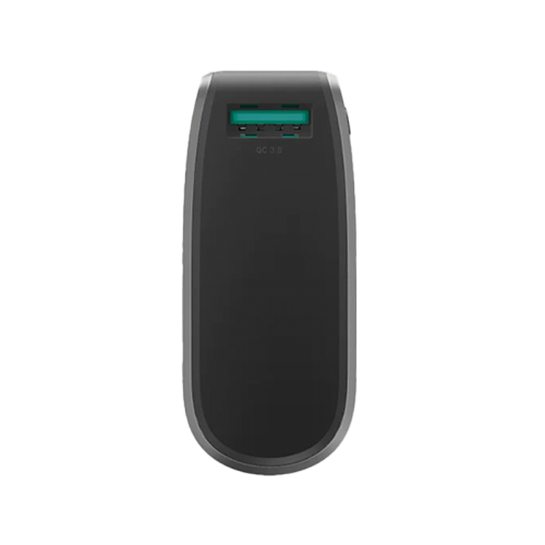 Energea compac USB-A + USB-C PD 35W 10000mAh Power Bank - Gunmetal