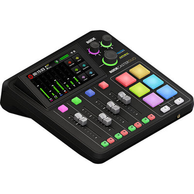 RODE RODECaster Duo Integrated Audio Production Studio - Black