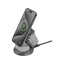 Bazic GoMag Gyre 360 Rotating Base 3 in 1 Wireless Charger With Apple Watch & Airpods Charging - Gunmetal