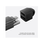 Bazic GoCharge Alucable 4 in 1 Input USB A and USB-C to Output USB-C and Lightning Cable 15cm - Black