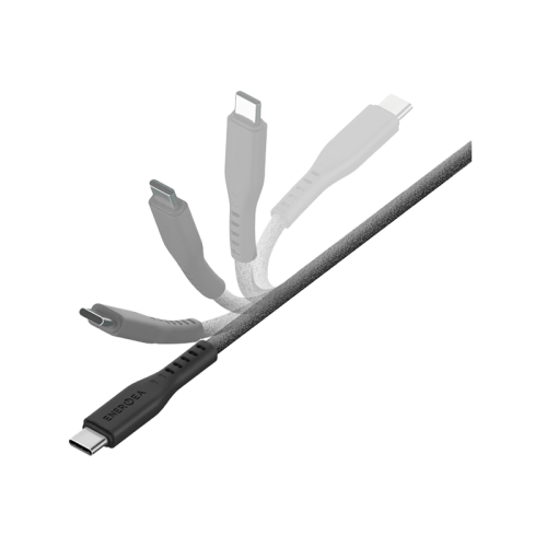 Energea Flow 480mbps USB-C to USB-C Cable 3m - Black