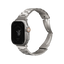 Uniq Osta Steel Strap With Steel Self Adjustable Links for Apple Watch 49/45/42mm - Titanium Silver
