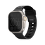 Uniq Stride FKM Strap for Apple Watch 49/45/44mm - Midnight Black