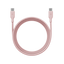 Bazic GoCharge Weave USB-C to USB-C 480Mbps 60W Cable 1.5M - Pink