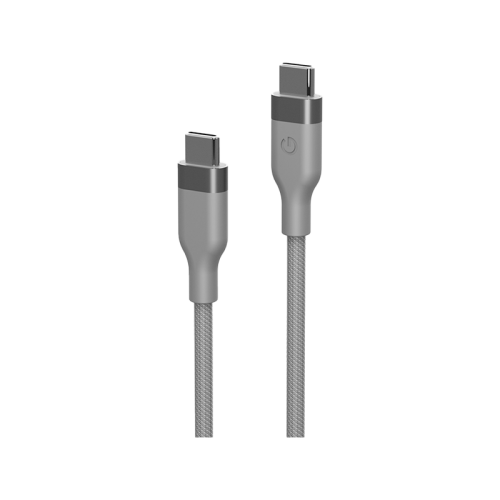 Energea Helix USB-C to USB-C Magnetic Cable 480Mbps 100W 1.5M - Natural