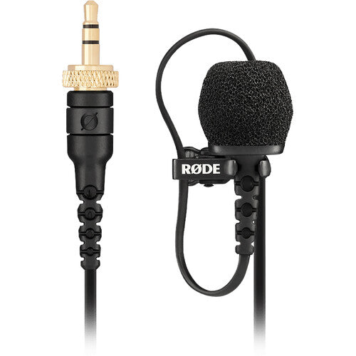 RODE Lavalier II Omnidirectional Lavalier Microphone - Black