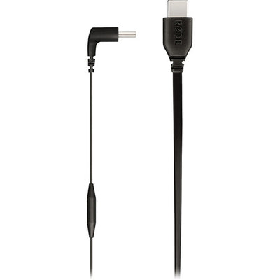 RODE SC16 Straight USB Type-C to Right-Angle USB Type-C Cable - Black