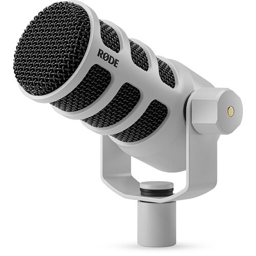 RODE PodMic USB and XLR Dynamic Broadcast Microphone - White