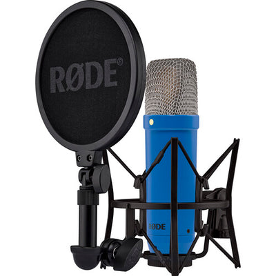 RODE NT1 Signature Series Large-Diaphragm Condenser Microphone - Cobalt