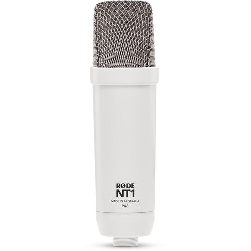 RODE NT1 Signature Series Large-Diaphragm Condenser Microphone - White