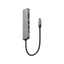 Energea AluHub HD 3 6 in 1 Aluminum Alloy USB-C Hub - Gunmetal