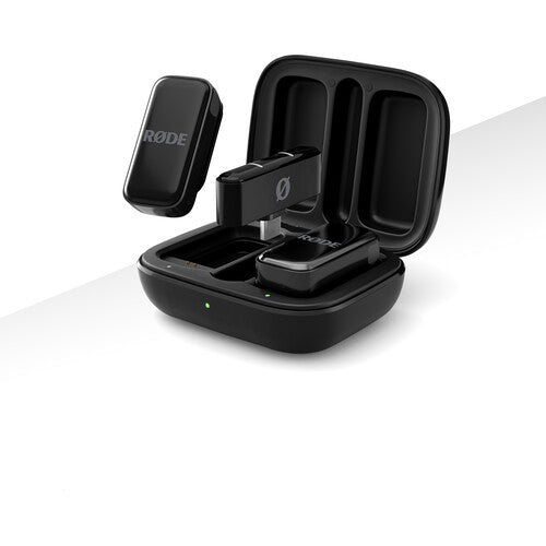 RODE Wireless Micro 2-Person Ultracompact Wireless Microphone / USB -C - Black