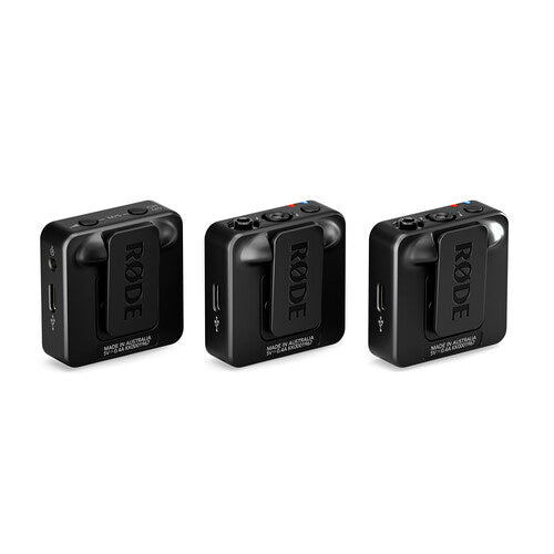 RODE Wireless GO (Gen 3) 2-Person Compact Digital Wireless Microphone - Black