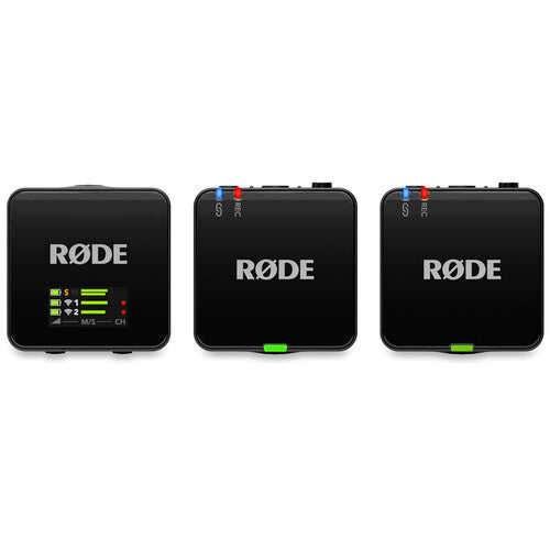 RODE Wireless GO (Gen 3) 2-Person Compact Digital Wireless Microphone - Black