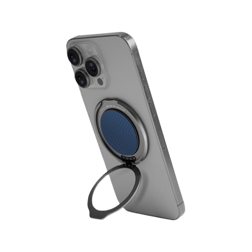 Uniq GripFit Classic 360 Phone Magnetic Mount With Built-in Kickstand - Sapphire Blue