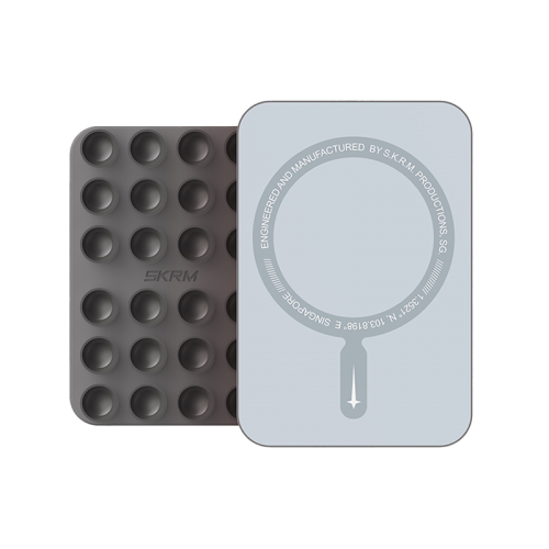SkinArma Stax Magnetic Suction Mount - Smoke