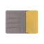 Uniq Belmont Passport Holder With RFID Blocking - Flint Grey / Canary Yellow