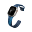 Uniq Stride De FKM Strap for Apple Watch 49/46/45MM - Storm / Aegean Blue